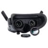 Rear view of DJI Goggles 2 headset equipped with prescription lenses for comfort and clarity