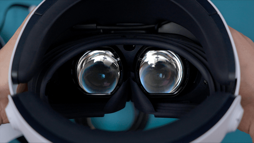 Why VR Headsets Need Prescription Lenses – Clear Vision with ANNKUTVR 2 meta quest 3 vr prescription lenses illustration