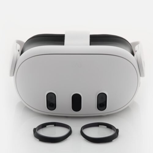 Prescription lenses fitted to Meta Quest 3 for clear VR