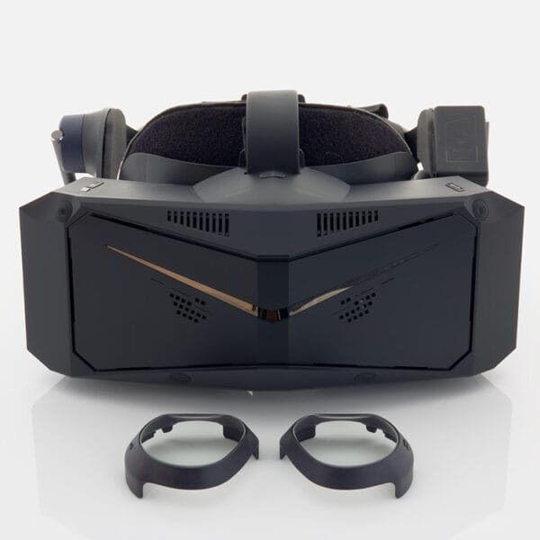Custom lenses for Pimax Crystal virtual reality headset