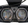 Close-up of PSVR 2 headset interior showing mounted prescription lenses