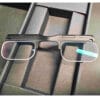 RayNeo smart glasses with mounted prescription inserts