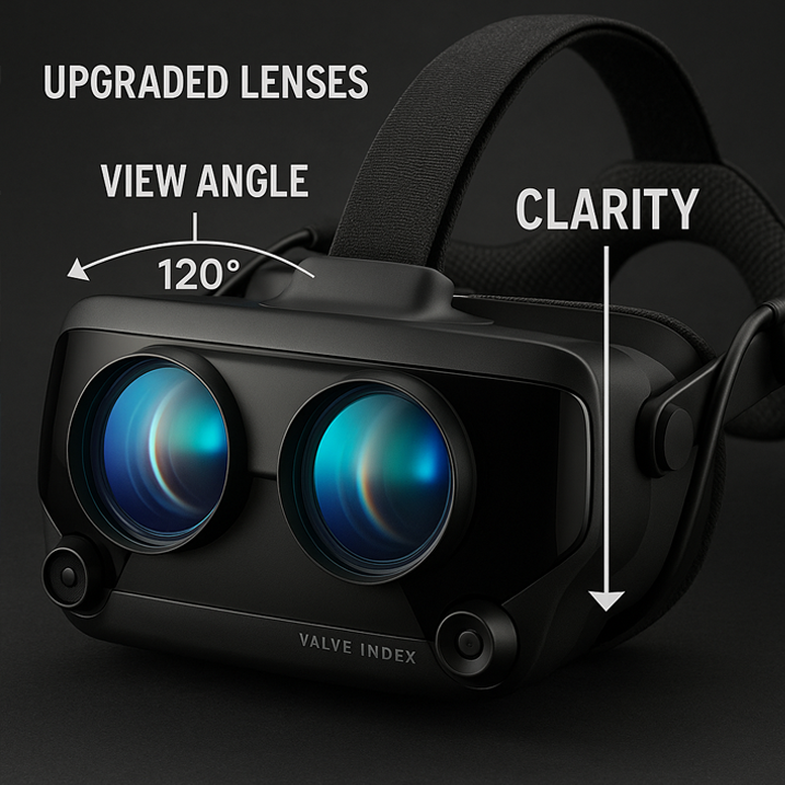 Enhancing Your VR Experience with Valve Index Lenses: A Deep Dive in 2025 1 Valve Index headset with upgraded lenses showing improved clarity and wider view angle
