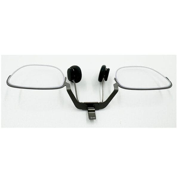 Angle view showing prescription lenses inside XREAL Air 2