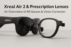 Xreal Air 2 Prescription Lenses and AR Glasses blog cover image