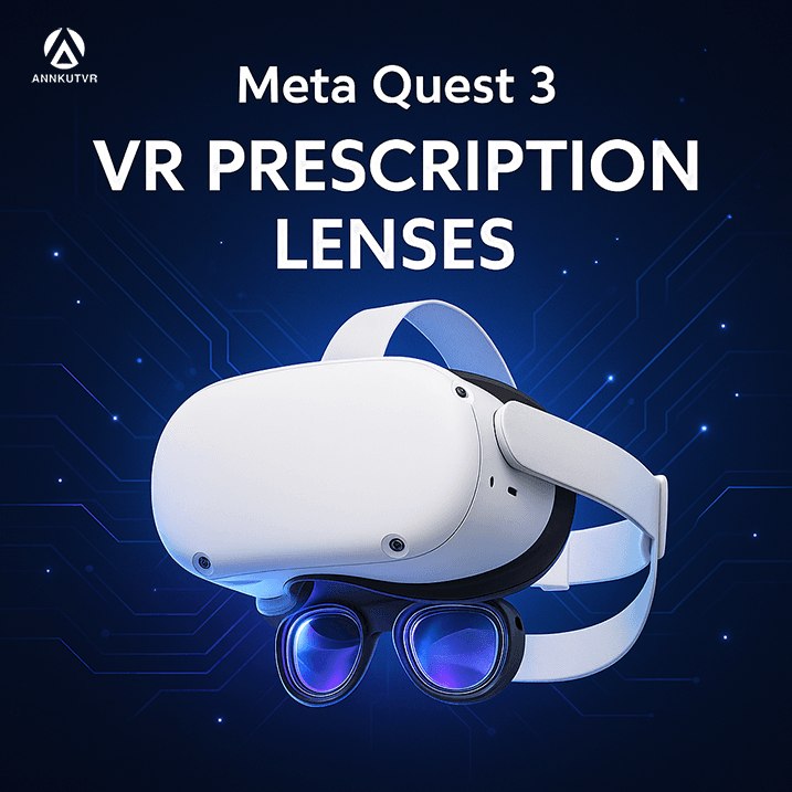 Quest 3 Lenses: The Ultimate Buyer’s Guide to Prescription, Replacement & Cleaning Tips 1 Quest 3 lenses hero image showcasing futuristic VR headset and immersive vision enhancement