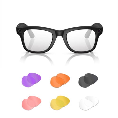 ANNKUTVR custom prescription lenses for Ray-Ban Meta AI glasses – product hero (lenses only)