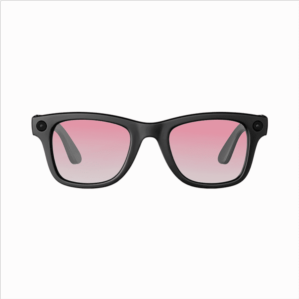 ANNKUTVR prescription lenses for Ray-Ban Meta AI – rose/pink tinted option