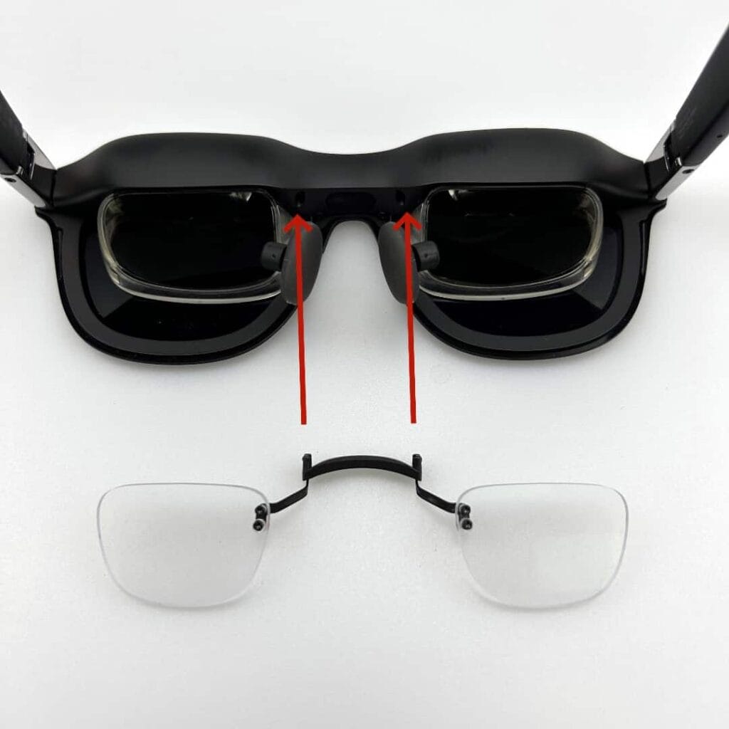 How to install your lenses 6 Installing prescription lenses on XREAL One / One Pro VR glasses, step-by-step guide