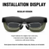 RayNeo Air 4 Pro prescription lenses regular version installation display