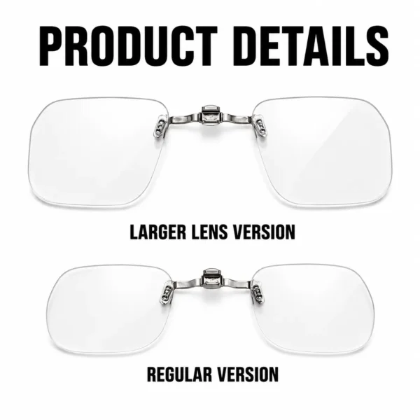 RayNeo Air 4 Pro prescription lenses regular and larger version product details