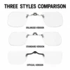 RayNeo Air 4 Pro prescription lenses enlarged standard and official version comparison