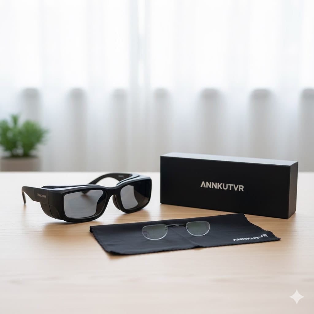 rokid max lenses with prescription illustration