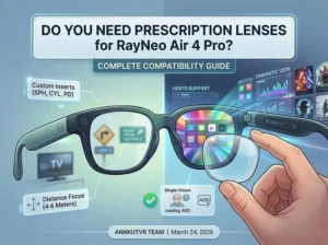 Complete compatibility guide for RayNeo Air 4 Pro prescription lens inserts.