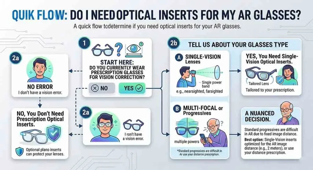 RayNeo Air 4 Pro prescription lens 3-step compatibility guide