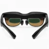RayNeo GT Max with prescription lenses installed inside the glasses
