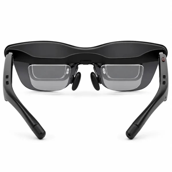 RayNeo GT with prescription lenses installed inside the glasses