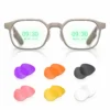 RayNeo iO AI Glasses with six custom prescription lens color options