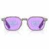 RayNeo iO AI Glasses with purple tinted lenses